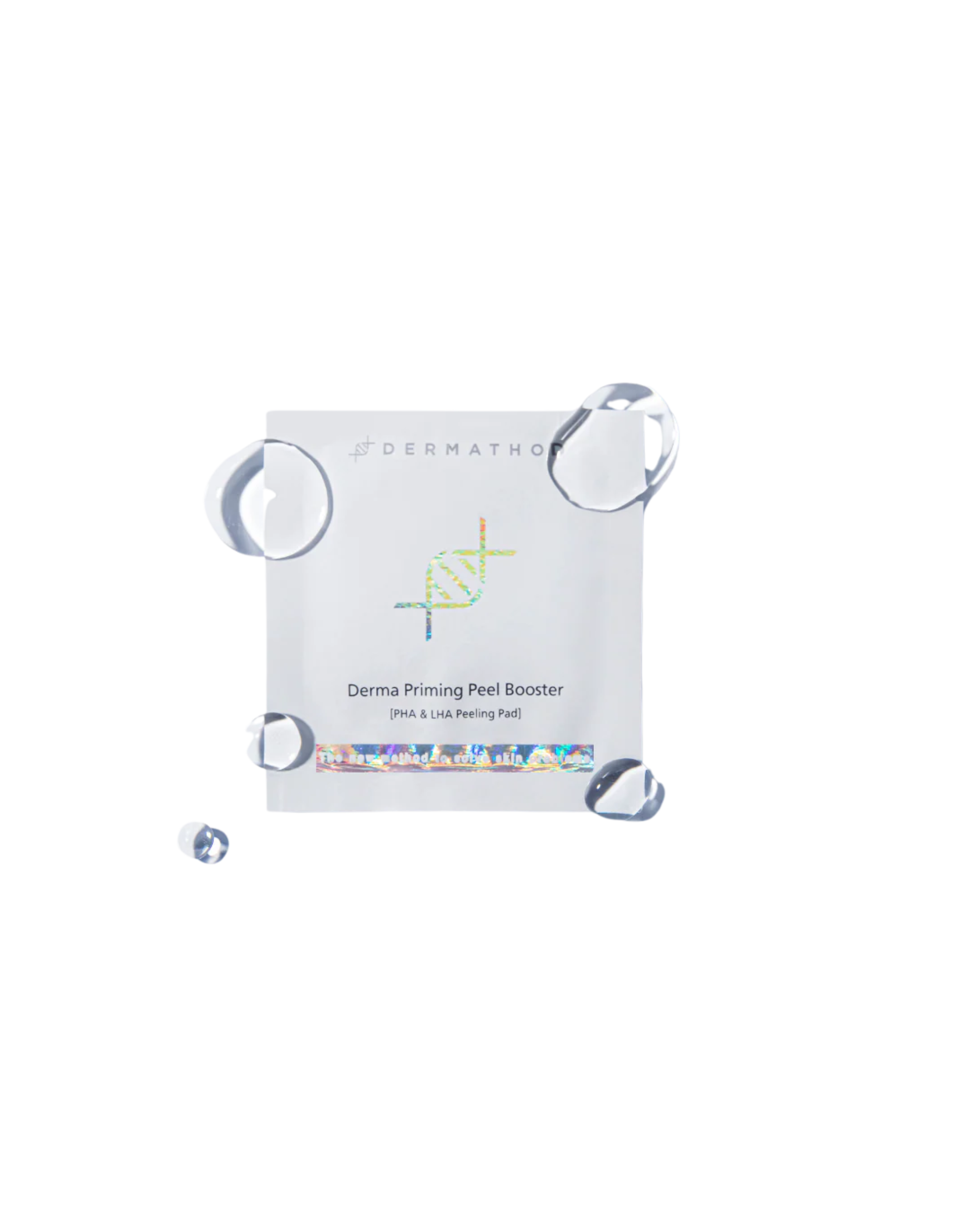 Dermathod Derma Priming Peel Booster pad with PHA and LHA for gentle chemical exfoliation